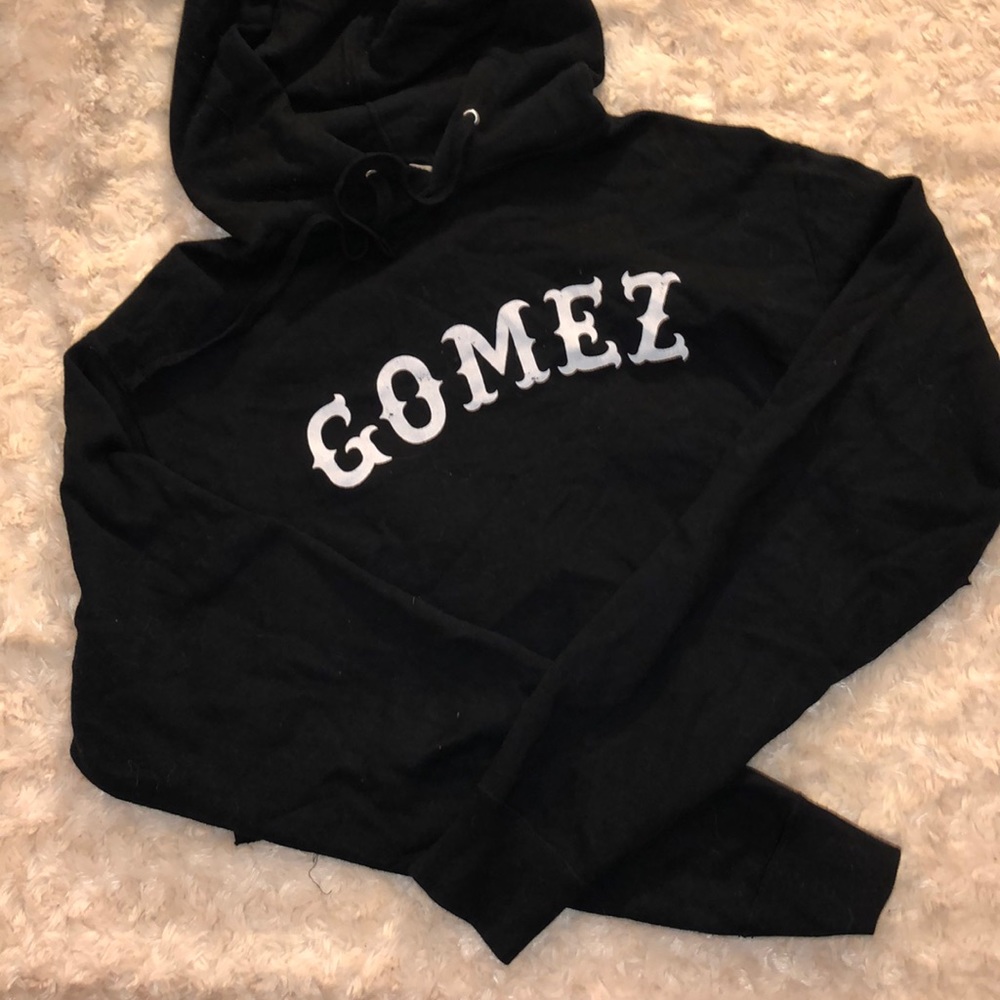 Selena Gomez cropped hoodie merch